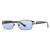 Glasses Frame Sunglasses Color Lens Set VPLA99J 0568 55 Degreeless Blue Lens [Police]