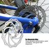 Mountain Bike 160mm Threaded Hubs Brake Disc Rotor Flange Adapter with 6 Bolts