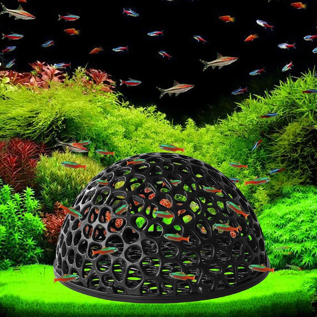 3D Printed Betta Fish Decor Floating Betta Hide Shrimp Cave 3-in-1 Aquarium Hammock Fish Tank Landscape Shelter Aquarium Access