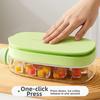 2 in 1 Ice Cube Water Bottle Press Type Ice Cube Molds Multi-Function Ice Maker  Summer Use