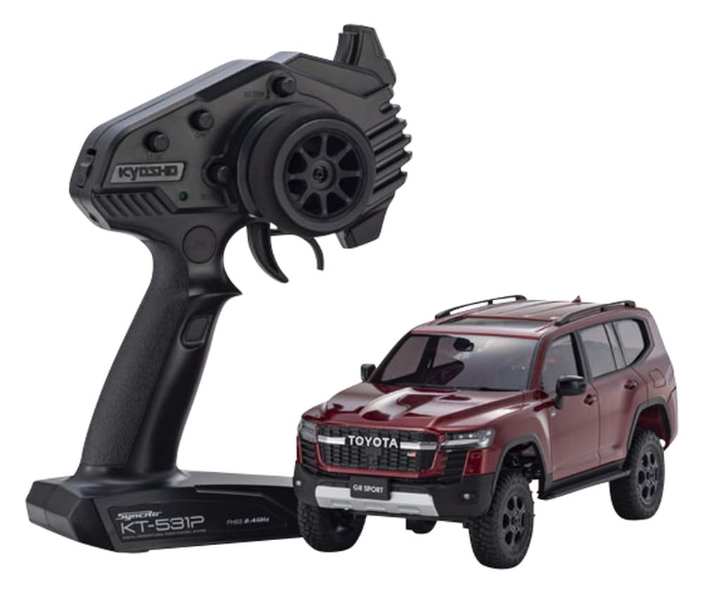 Kyosho Toyota Land Cruiser 300 GR Red Electric Radio Control 32538MR MX-01 R/s