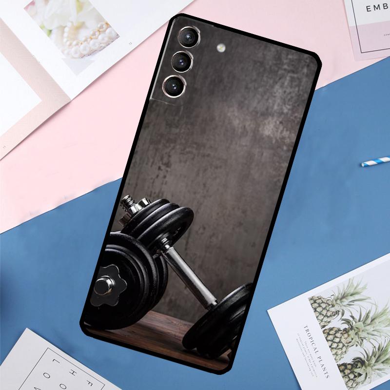 Фитнес-кейс для бодибилдинга и тренажерного зала для Samsung Galaxy S25 Ultra S24 S23 S22 S21 Ultra S9 S10 Plus S23 FE S25 FE Задняя крышка