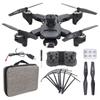 4K Drone Plastic Electronic Components Silver Gray ESC Dual Cameras Foldable Optical Flow
