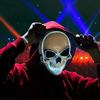 Halloween Adult Purification Mask LED Glowing Skull Terror Mask Cold Light Mask Role Playing Masquerade Ball