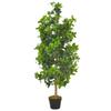 VidaXL Artificial Plant with Pot Green Laurel 120 Cm