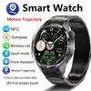 2025 Smart Watch Men Watch 5 Pro AMOLED HD Screen Bluetooth Call GPS Trajectory NFC Heart Rate Compass SmartWatches