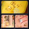 PVC Festival Lantern Glowing Vintage Hanging Lamp Manual Handheld Led Toy  Children Kids