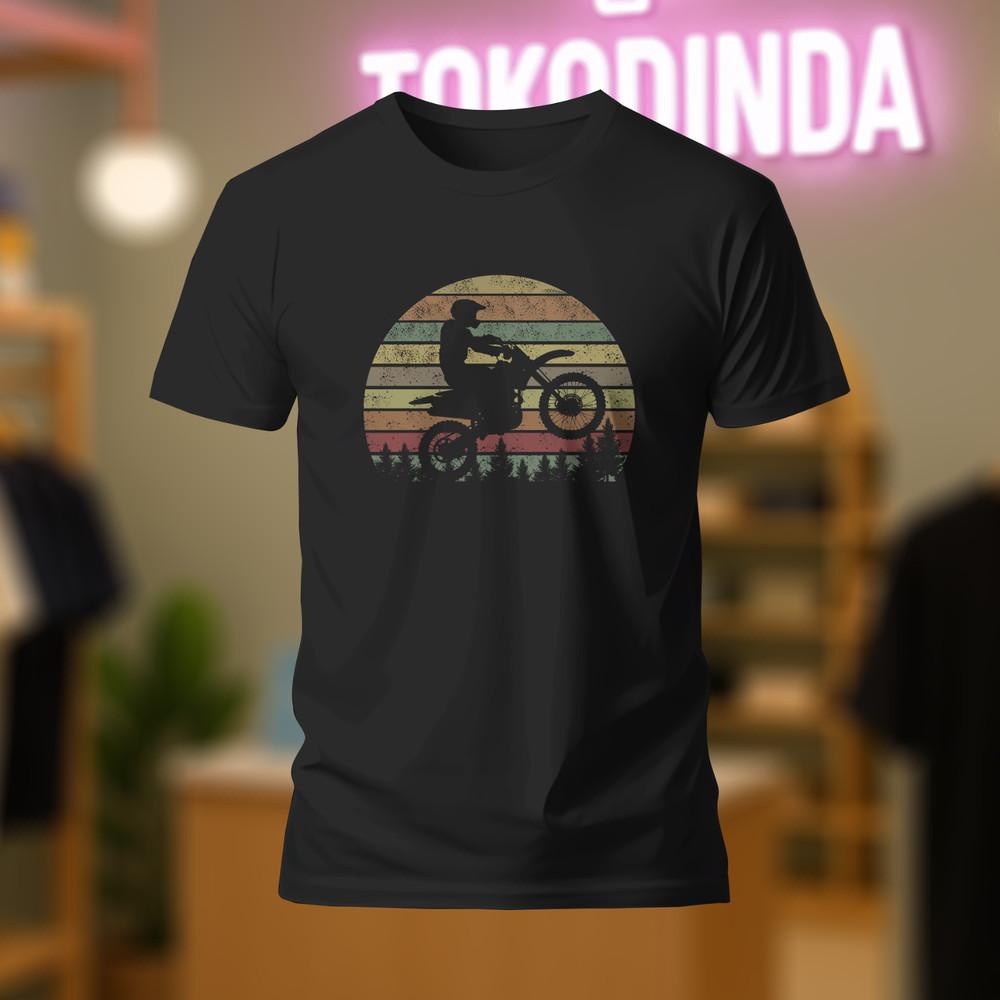 Vintage Motocross Dirt Bike logo T-Shirt Funny Made In USA S-5XL Unisex T-Shirt