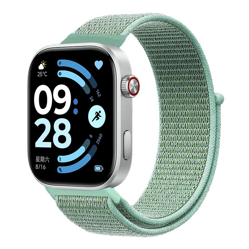 Нейлоновый ремешок-петля для Redmi watch 6 5 4 Смарт-часов Аксессуары спортивный Запасной браслет correa для xiaomi Mi band 8 9 pro Ремешок