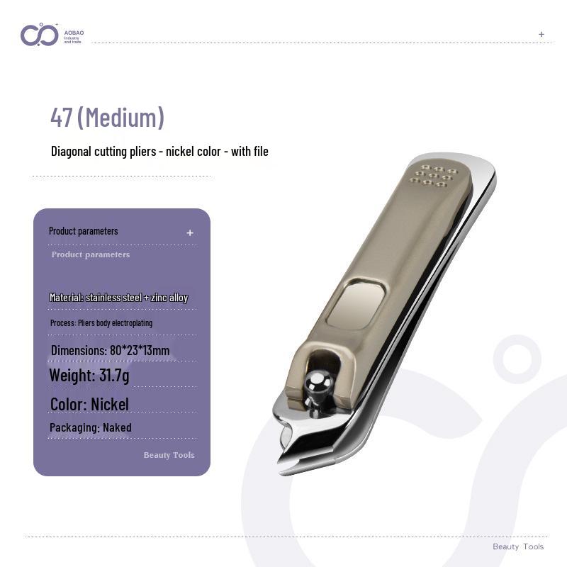 Nail Clippers & File Manicure Set