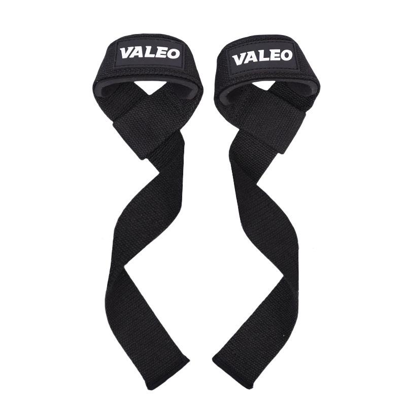 Кистевые бинты Valeo - Ремни для помощи в становой тяге и подтягиваниях - Фитнес-ремни для хвата и защитное снаряжение для мужчин и женщин