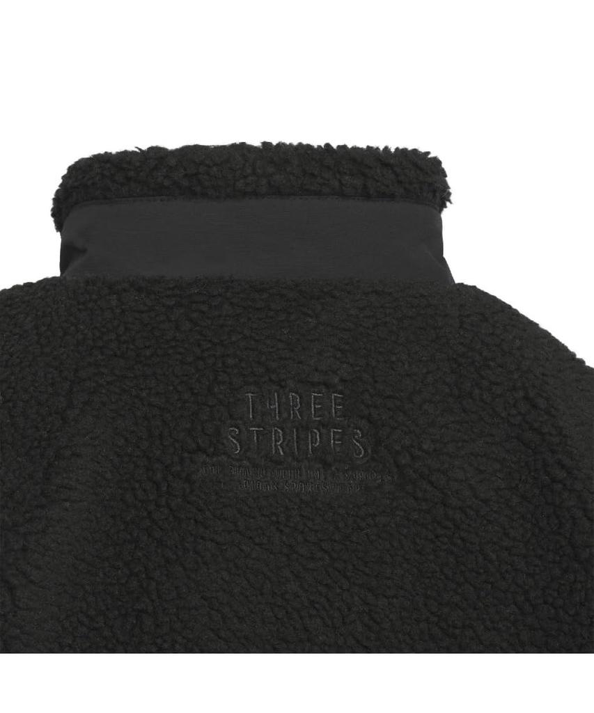 Adidas Warding Pack Свободный крой Куртка на молнии с капюшоном черная детская, KPX94, (JP4917)