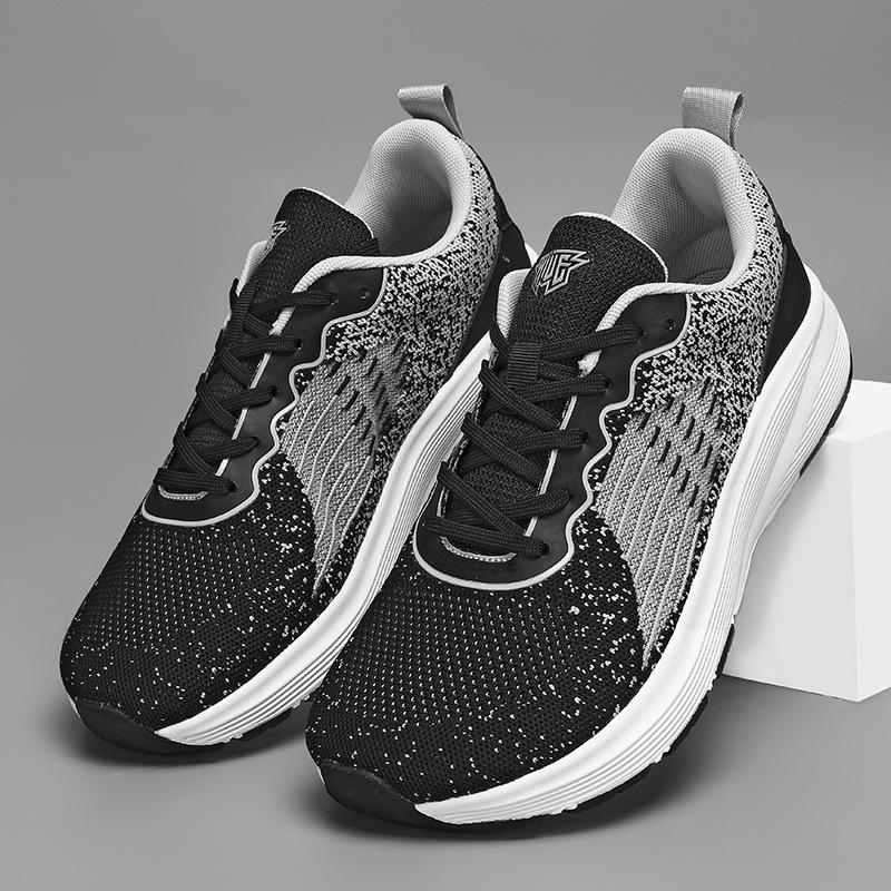 Summer couple large size outdoor mesh breathable thin light soft sole versatile comfortable casual men's sports shoes