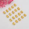 10pcs Color-Preserving Ancient Gold Six-Character Mantra Beads Diy Bracelets, Bracelets, Beaded Gold Loose Beads, Jewelry Accessories