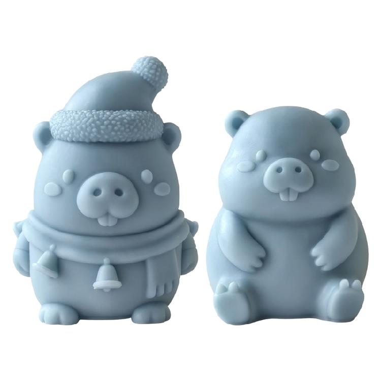 Силиконовые формы в форме животных для эпоксидной смолы, ручной работы, для свечей, для украшения дома, легко извлекаются, силиконовая форма для мыла