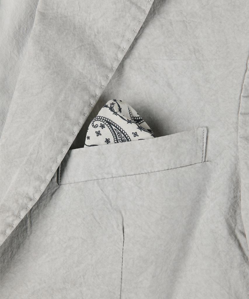 Panicale Grey Plant-Dyed Cotton Jacket