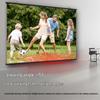 Deli 100-inch 16:9 Matte White Projector Screen