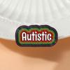 Alloy Enamel Rainbow Cartoon Letter Autistic Brooch, Anti Slip Waist Tightening Brooch, Anti Exposure Pin for Bag Clothes Decoration Badge