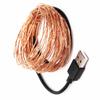 New 20M USB LED Micro Rice Wire Copper String Fairy Light Party Decor Christmas Gift