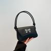 2025 Solid Color Summer New Simple Fashion Bow Casual Commuter Underarm Shoulder Messenger Bag Bag Women