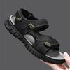 Модные летние классические мужские сандалии, роскошные сандалии из натуральной кожи для прогулок на открытом воздухе, легкие, удобные, повседневные мужские кроссовки 38-48