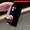 2DFlat Samsung phone case Playful Monkey Sticking Tongue Out on Black Background Applicable to Galaxy S22 S23 S24 S25ULTRA S26 A12 A13 A14 A15 A16