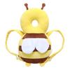 Baby Head Protector Bumble Bee Backpack Stuffed Bee Head Protection Back Pack with Horizontal Fixing Belt for 5-24 Months Toddler