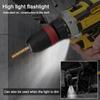 12 V 2in1 Lithium Drill Electric Screwdriver Multi Function Power Tool Brushed Motor Practical Screw Driver for Home