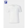 Fila Женская базовая вязаная футболка с коротким рукавом и круглым вырезом