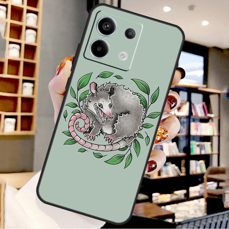 Коттеджкор Опоссумы Для Xiaomi Redmi Note 13 Pro 9 10 11 12 14 15 Pro Plus Чехол Для Redmi 15 12C 13C 14C 10C 15C