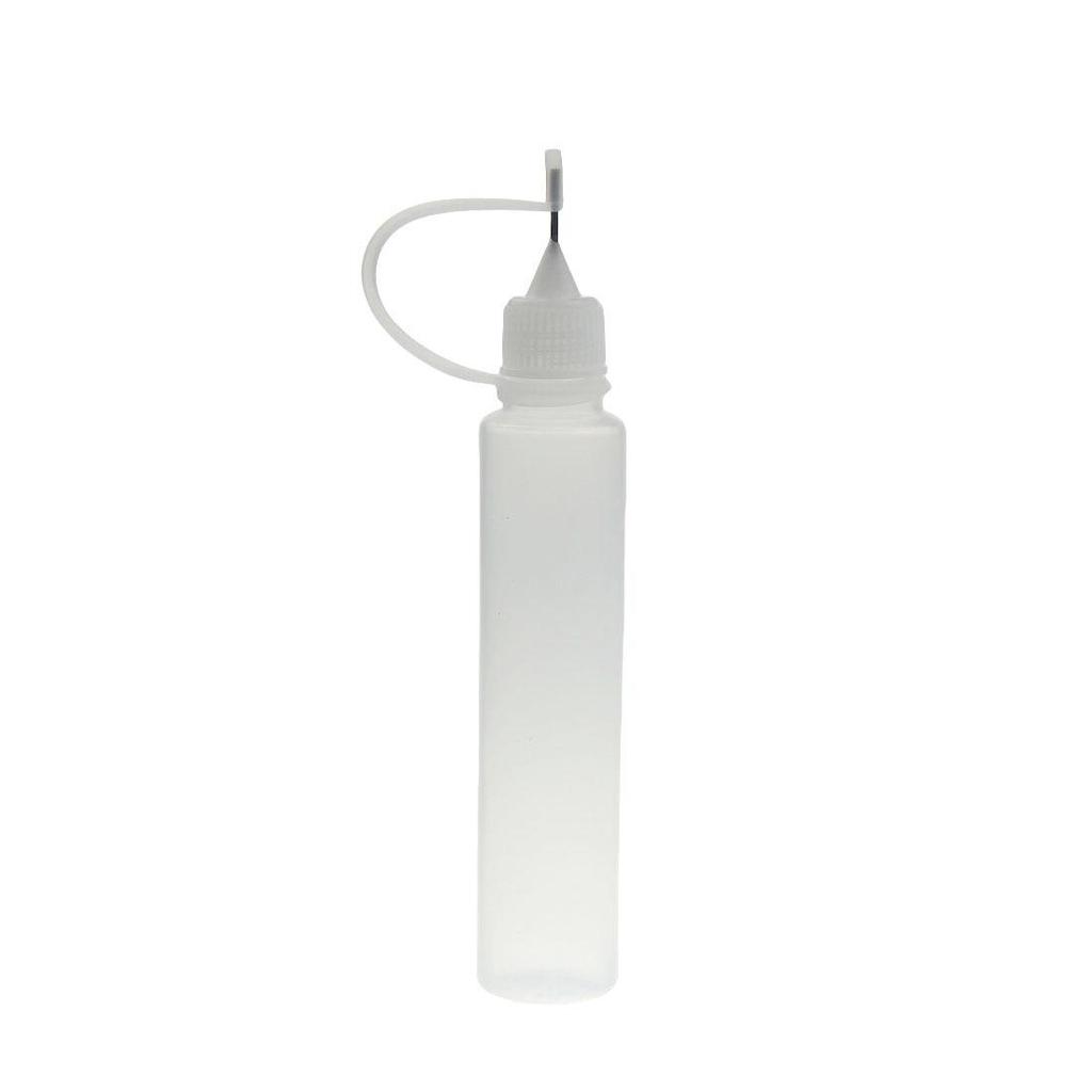 Needle-Point Liquid Dispensing Bottle for Makeup, Tattoo Pigment, Essential Oils, PE Plastic