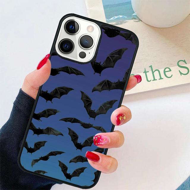 Vampire Bat Phone Case For iPhone 17 Air 15 16 Cover 14 13 11 12 Pro Max Max Plus Back Coque shell