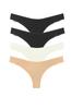 Thong Panties, 4 Pieces Anabel Arto (90883)