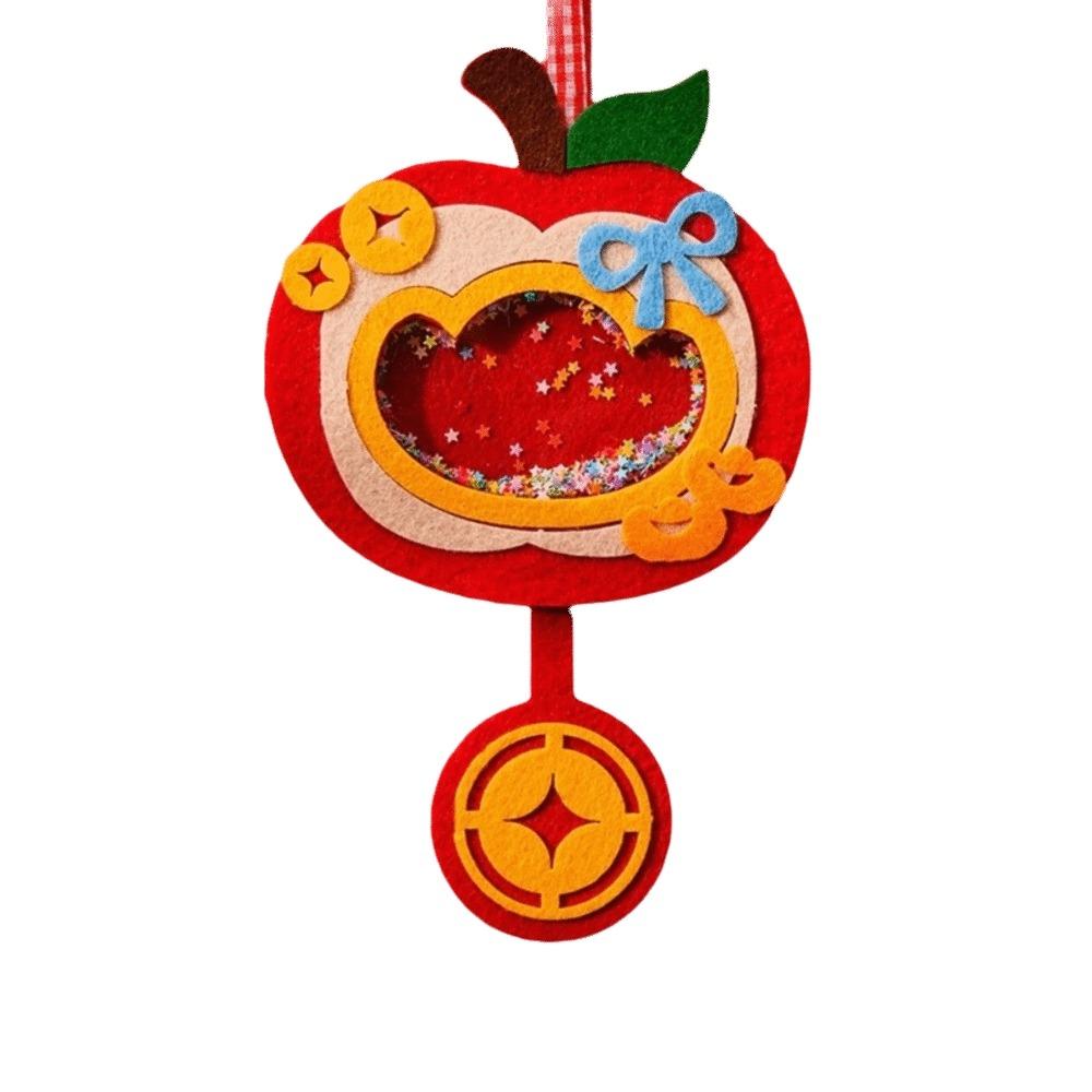 Cartoon Horse Year Decoration Exquisite DIY Spring Festival Pendants Traditional Blessing Lucky Character Pendant