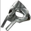 Настоящая средневековая маска гладиатора MF Doom Безумный злодей 18 г Мягкая стальная броня для лица Реплика ручной кованой сумки-шлема лерпа Римская броня Роковая маска.