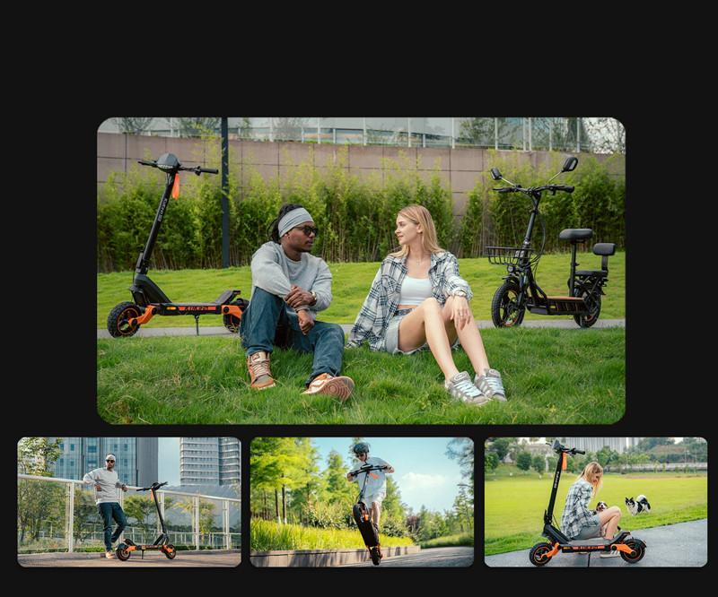 EU Stock Original KuKirin G3 Electric Scooter 1200W Motor 52V 18Ah Battery 52KM/H Max Speed 63KM Range Smart Kickscooter