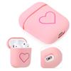 Аксессуары для наушников Милые защитные чехлы для Apple Airpods Жесткий ПК-чехол Сердце любви