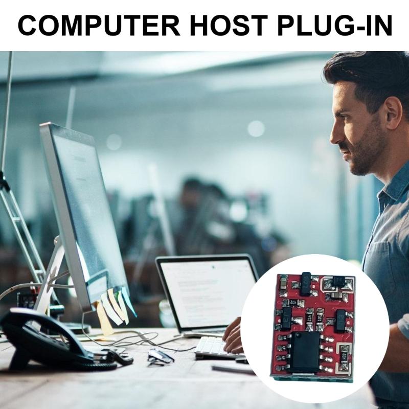 USB Fan Emulator Short Version Discreet Fan Simulating Device for Computer Enthusiasts