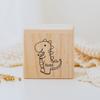Personalized Children's Money Box Wooden Cute Dinosaur Piggy Bank with Name Baptism Gift New Baby Gifts Wooden Money Box