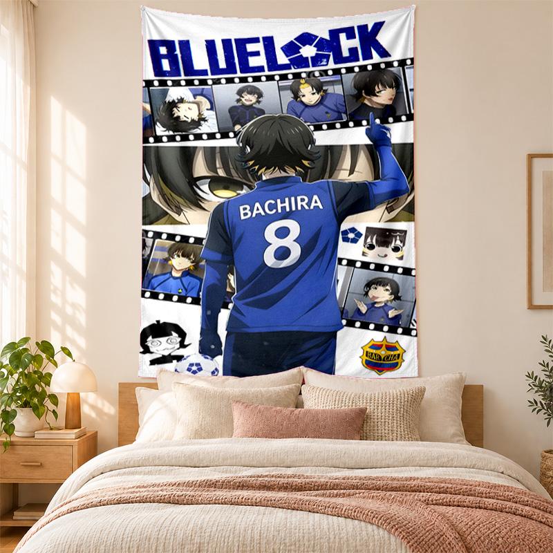 Blue Lock Tapestry highquality for decorating living room bedroom dorm walls ideal as bedroom wallart orholiday gift