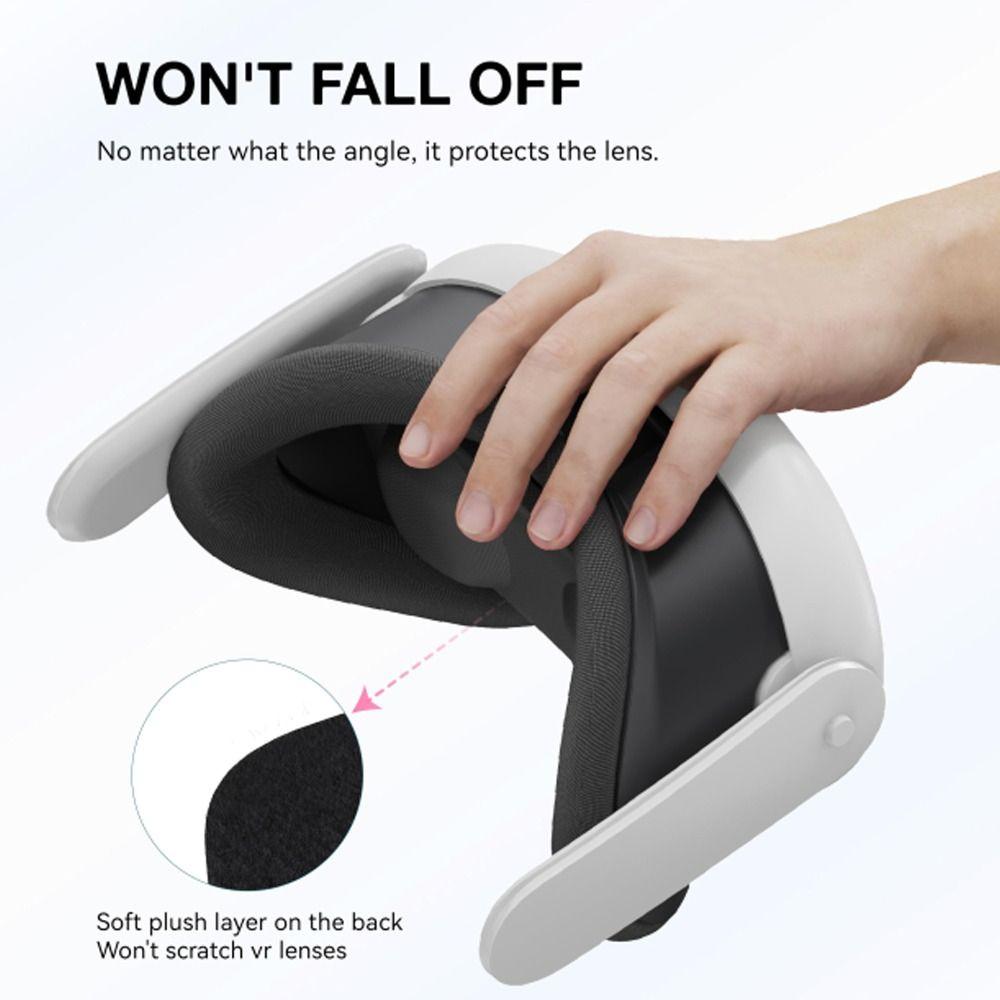 Headset Lens VR Lens Cover Anti-Scratch Accessories Portable EVA Cover for Meta Quest 3