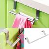 Bathroom Kitchen Cabinet Over Door Hanging Stainless Steel Towel Rack Holder Hanger