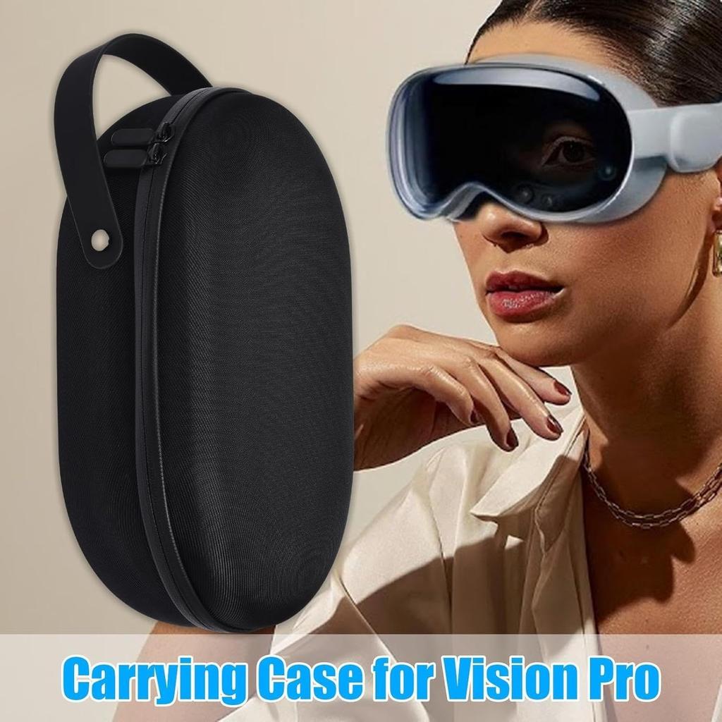 Hard Carrying Case for Apple Vision Pro, Anti-Fall Waterproof Portable Protector for Apple Vision Pro Case, Travel Storage Case Compatible