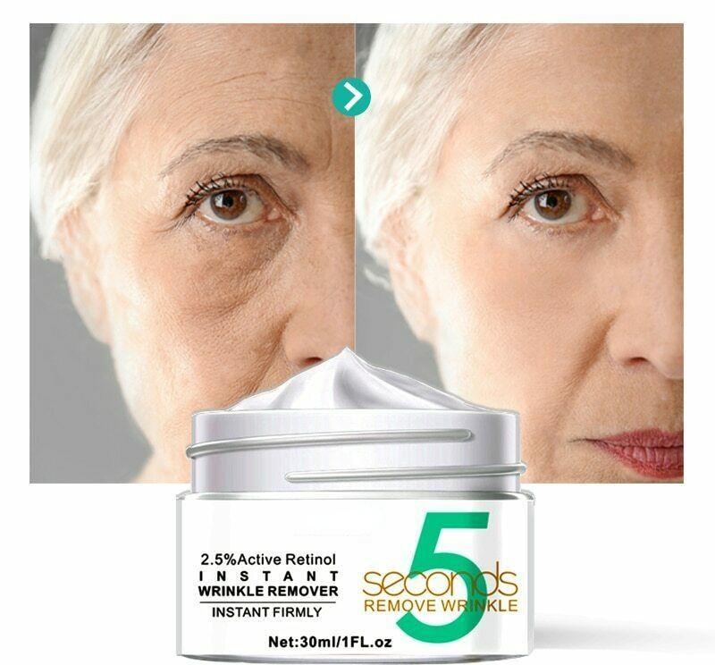 5 секунд для удаления морщин, мгновенный антивозрастной крем для лица, подтягивающий, укрепляющий кожу