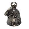 Guardian Bell USA AMGB-115 Biker Amulet Keychain Traffic Safety Bell Amulet