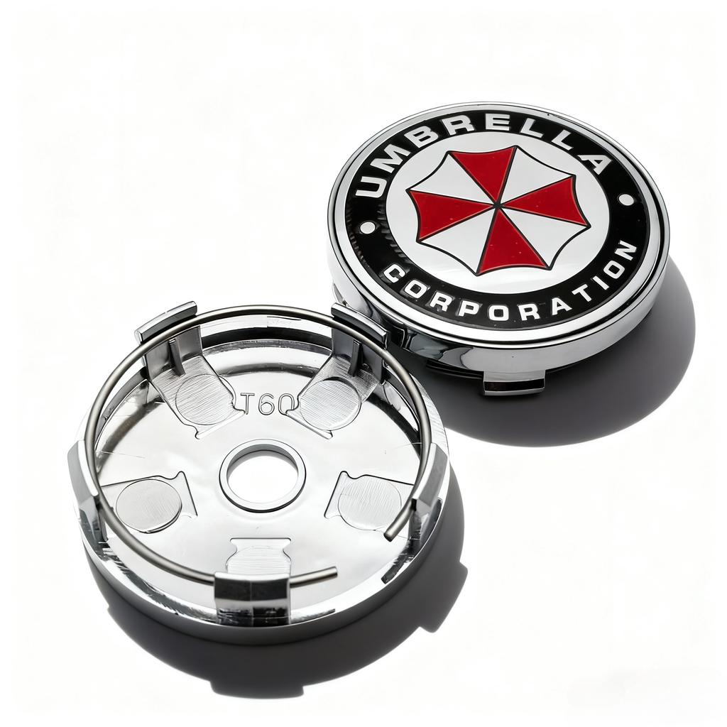4 шт. Значок-эмблема с логотипом зонта Колпачки центральных отверстий колес автомобиля 60 мм 56 мм Колпачок ступицы колеса Колпачки дисков Замена Аксессуары для стайлинга автомобиля