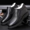 Winter Shoes for Men Cold Resistant Thickened Warm High Top Casual Cotton Shoes Simple Comfortable Daily Men's Cotton Boots