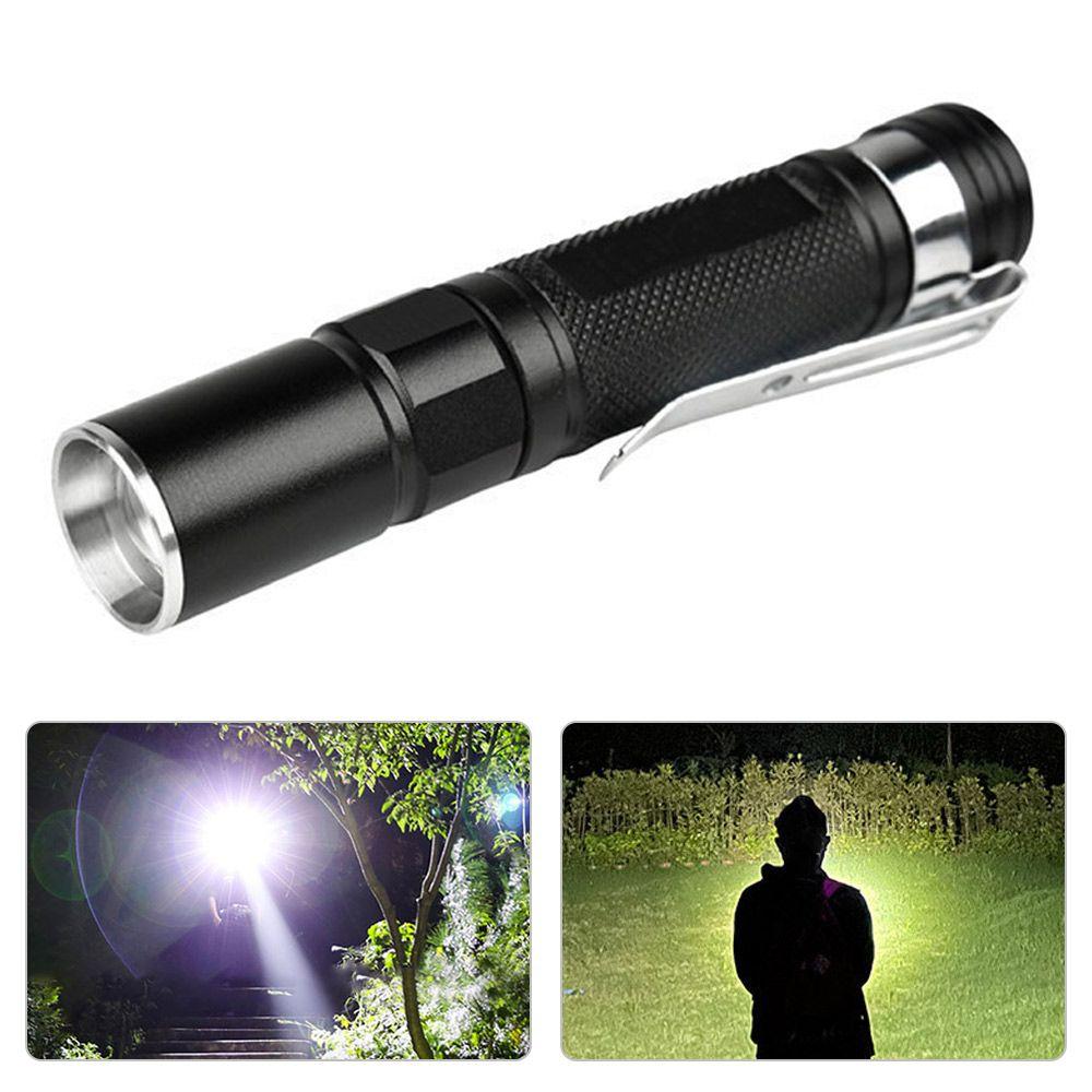High Powe Power Bank USB Charging Mini Pen Lamp Torch Powerful Flashlight Light Flashlight