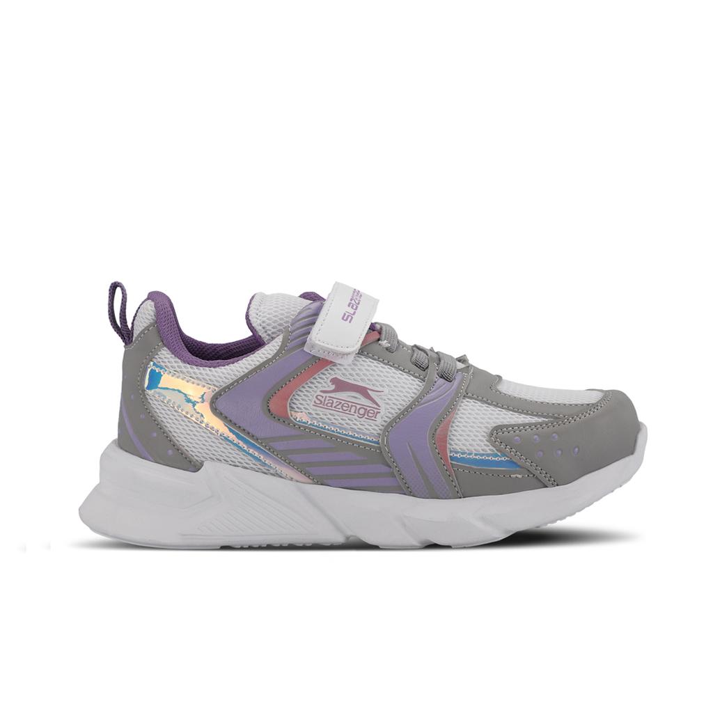 KENDALL-Grey / Fuchsia Kids Sneakers