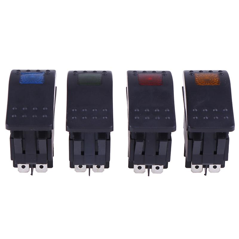 Waterproof Rocker Toggle Switch Car Boat Marine Rocker Switch Button 4Pin Switch